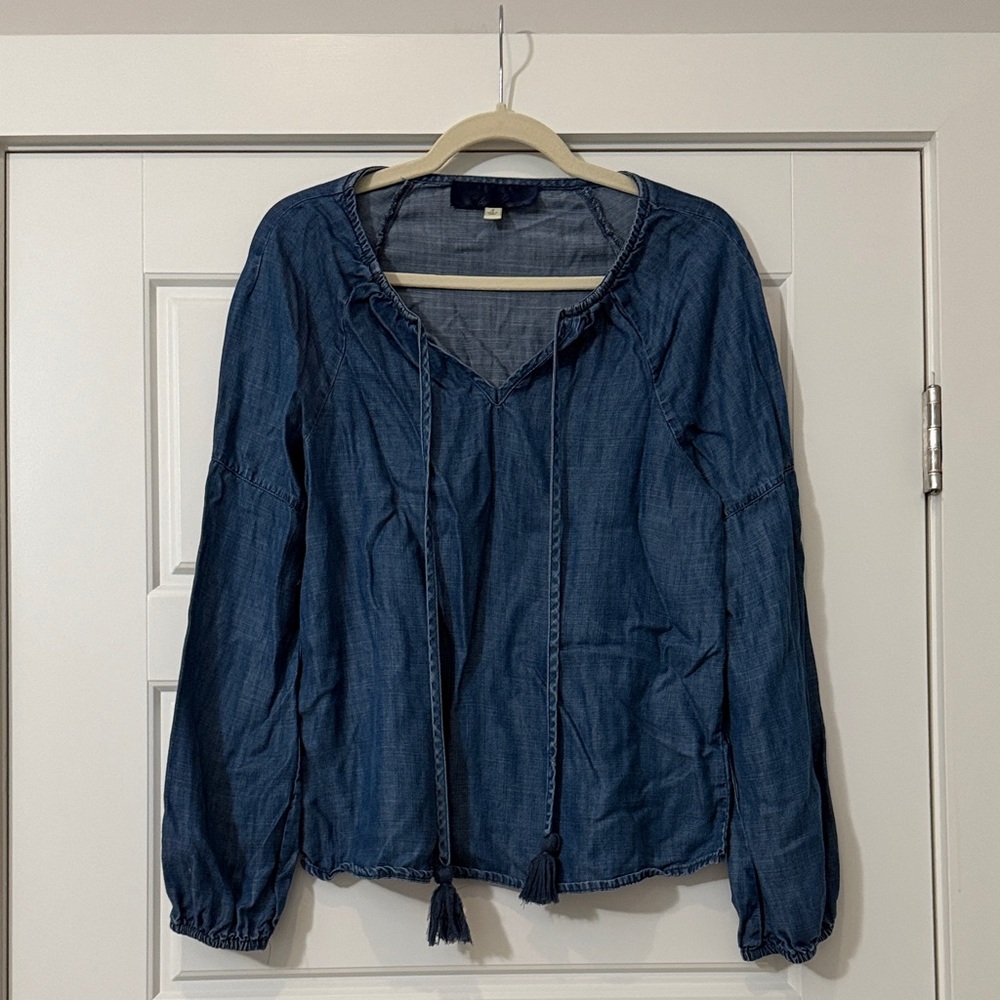 Casual Blue Jean Jacket for Women
